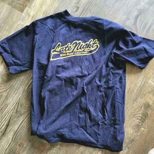 Champion Dark Blue Late Night Graphic Tee